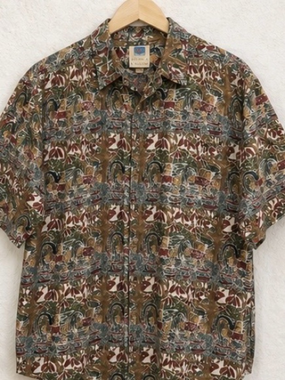 Kahala Hawaiian Shirt XXL Vintage Made in Hawaii Cotton Aloha